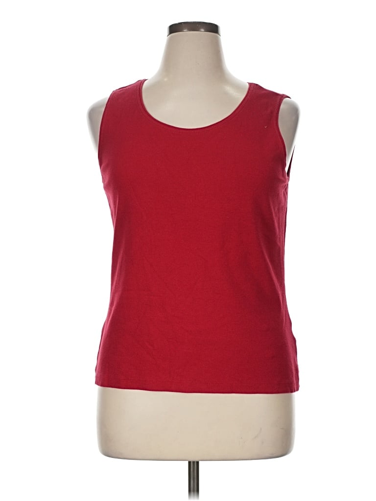 Pre-owned White Stag Sleeveless T-shirt In Red