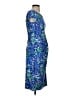 Talbots Print Blue Cocktail Dress Size XS - photo 4