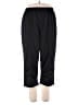 Woman Within Solid Black Casual Pants Size 20W - photo 1