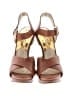 MICHAEL Michael Kors 100% Leather Brown Sandals Size 7 - photo 2