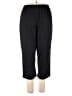 Woman Within Solid Black Casual Pants Size 20W - photo 2