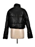 Zara 100% Polyester Solid Black Jacket Size L - photo 2