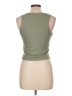 Originality Green Sleeveless T-Shirt Size L - photo 2