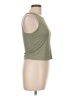 Originality Green Sleeveless T-Shirt Size L - photo 4