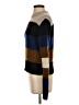 Rag & Bone Color Block Brown Turtleneck Sweater Size S - photo 5