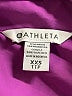 Athleta 100% Polyester Solid Purple Long Sleeve Blouse Size XXS - photo 7
