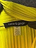 Cable & Gauge 100% Polyester Yellow Sleeveless Blouse Size 3X - photo 7