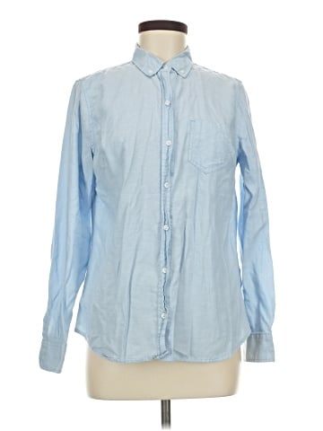 Gap Long Sleeve Button-Down Shirt (view 1)