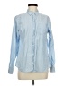 Gap 100% Cotton Blue Long Sleeve Button-Down Shirt Size M - photo 1