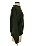 Lizsport 100% Cotton Solid Green Pullover Sweater Size S - photo 4