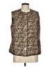 Tommy Bahama 100% Polyester Animal Print Gold Tan Vest One size - photo 1