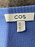 Cos 100% Wool Solid Blue Wool Pullover Sweater Size M - photo 7
