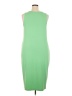 Universal Thread Solid Green Casual Dress Size 2X - photo 2