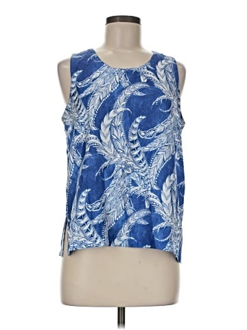 J. McLaughlin Sleeveless Silk Top (view 1)