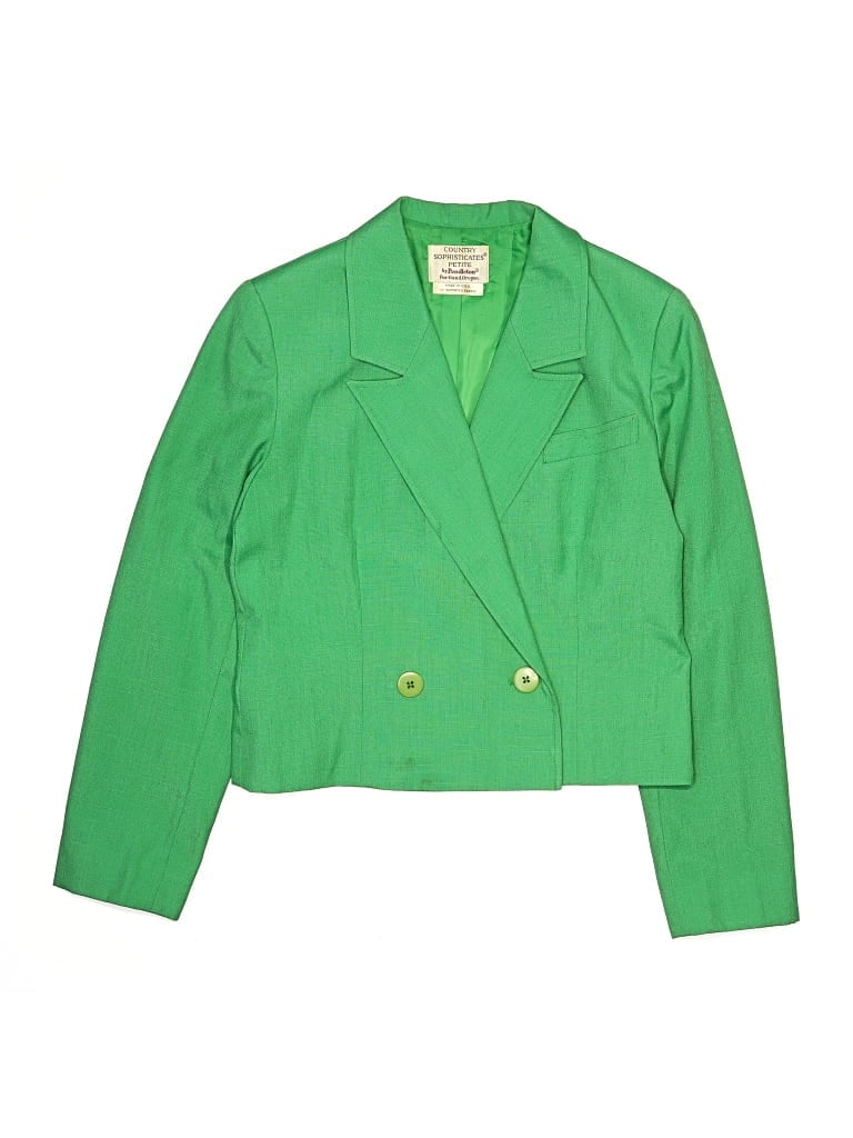 Pre-owned Pendleton Kids' Blazer Jacket In Green