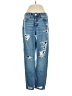 American Eagle Outfitters 100% Cotton Hearts Blue Jeans Size 2 (petite) - photo 1