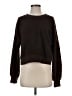 auden Solid Brown Pullover Sweater Size S - photo 1