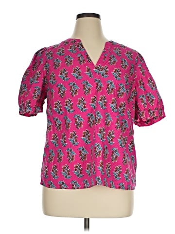 J.Crew Factory Store Short Sleeve Blouse (view 1)