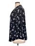 Charter Club Black 3/4 Sleeve Blouse Size XL - photo 5