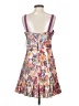 Aqua 100% Polyester Print Purple Cocktail Dress Size XS - photo 2