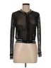 Peach Royal 100% Polyester Black Track Jacket Size M - photo 1