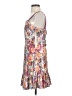 Aqua 100% Polyester Print Purple Cocktail Dress Size XS - photo 5