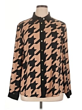 Anne Klein Long Sleeve Blouse (view 1)