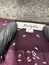 Monday Fun 100% Polyester Stars Burgundy Short Sleeve Blouse Size 1X - photo 7