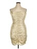 Guess Metallic Gold Cocktail Dress Size 16 - photo 1