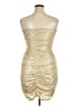 Guess Metallic Gold Cocktail Dress Size 16 - photo 2