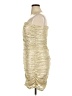 Guess Metallic Gold Cocktail Dress Size 16 - photo 5