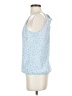 Express 100% Polyester Blue Tank Top Size S - photo 5