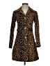 H&M Brown Coat Size 4 - photo 1