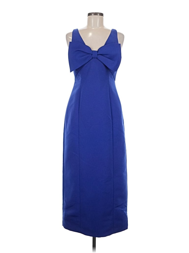 Pre-owned Amsale Cocktail Dress In Blue