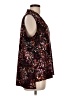 Bar III Burgundy Sleeveless Blouse Size L - photo 4