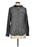 Boston Traders Tweed Gray Long Sleeve Button-Down Shirt Size M - photo 1