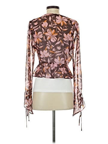 WAYF Long Sleeve Blouse (view 2)
