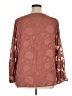 BLOOMCHIC 100% Polyester Brown Long Sleeve Blouse Size 14 - 16 - photo 2