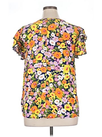 Haptics Short Sleeve Blouse (view 2)
