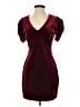 Lulus Solid Burgundy Cocktail Dress Size S - photo 1