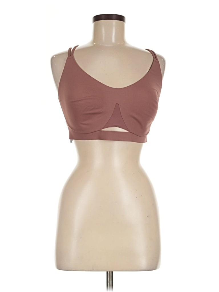 Pre-owned Vsx Sport Tank Top Brown Strapless Neckline Tops