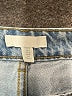 H&M 100% Cotton Hearts Blue Jeans Size 8 - photo 7