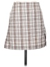 Sunday Best Plaid Brown Casual Skirt Size 4 - photo 1