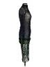 AFRM Graphic Black Cocktail Dress Size XS - photo 4