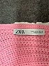 Zara 100% Acrylic Pink Kimono Size M - photo 7