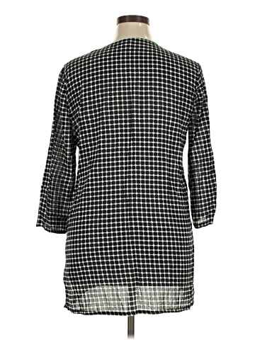 J.Crew Factory Store 3/4 Sleeve Blouse (view 2)