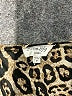 Siren Lily Animal Print Brown Short Sleeve Blouse Size 2X - photo 7