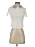 Blue Rain Ivory Short Sleeve Top Size XS - photo 1