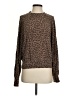 TAVI Animal Print Brown Pullover Sweater Size S - photo 1