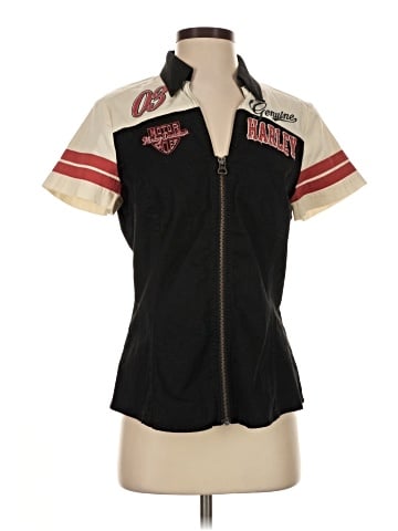 Harley Davidson Short Sleeve Blouse (view 1)